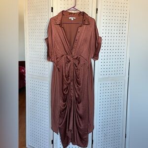 Steve Madden Copper Brown Dress
